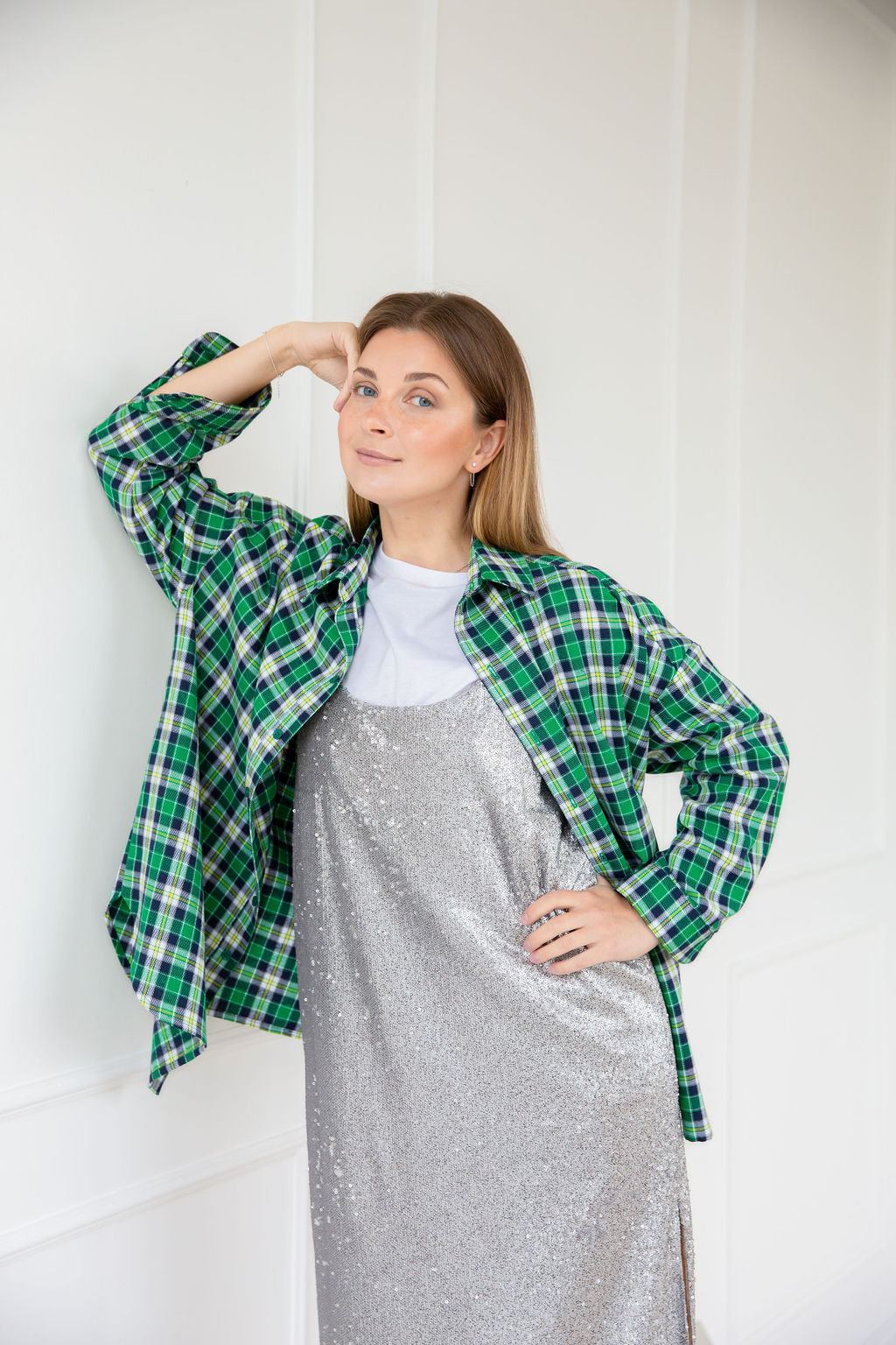 Women Oversized Cotton Shirt